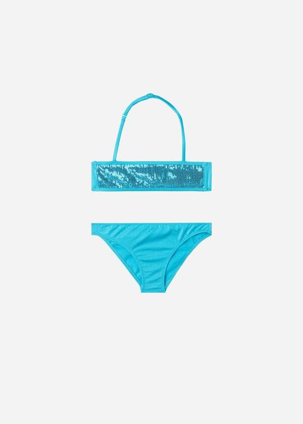 calzedonia kinder-zweiteiler-triangel-badeanzug cannes türkis