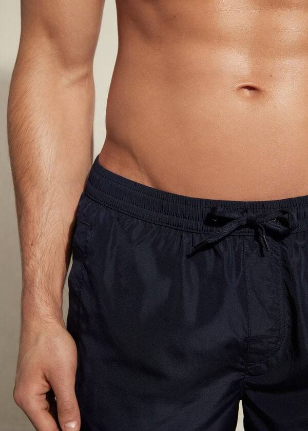 herren-badehose calzedonia formentera marineblau