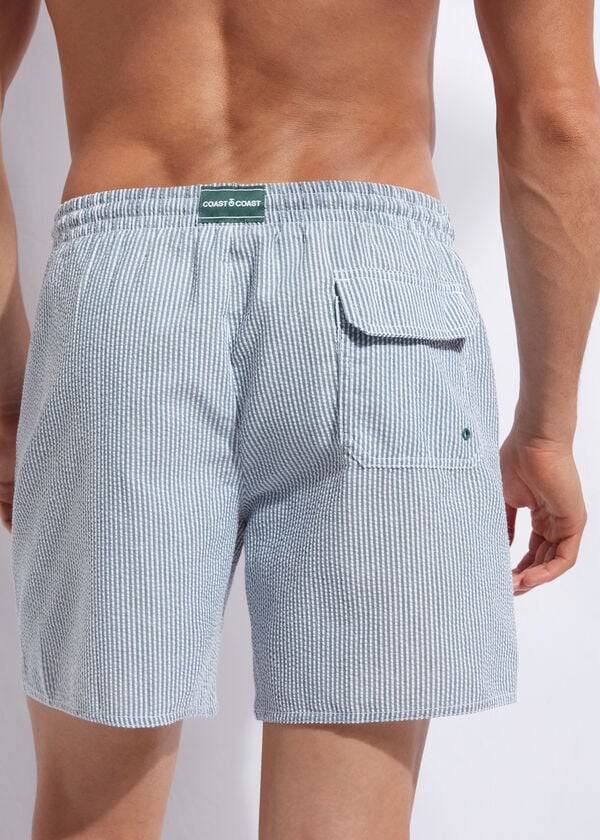 grüneweiße herren-badehose calzedonia formentera
