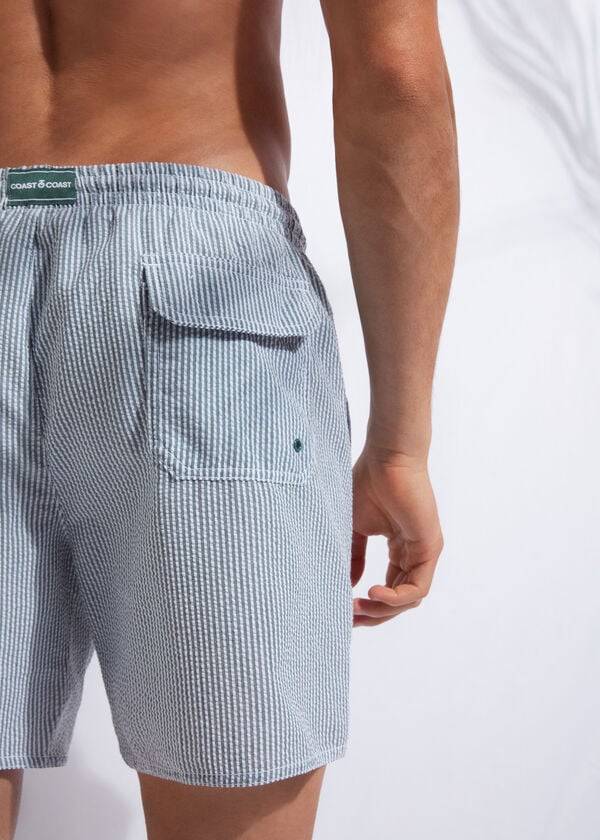 grüneweiße herren-badehose calzedonia formentera