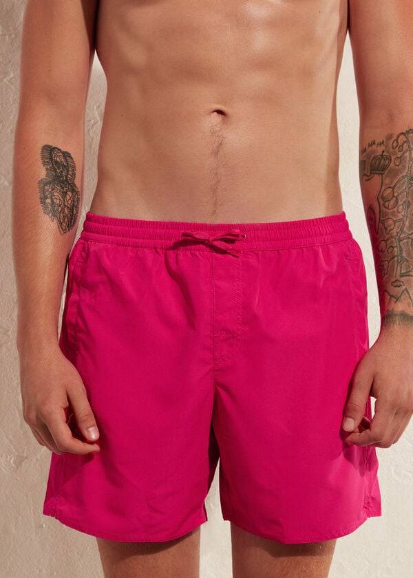 calzedonia formentera sport herren-badehose pink
