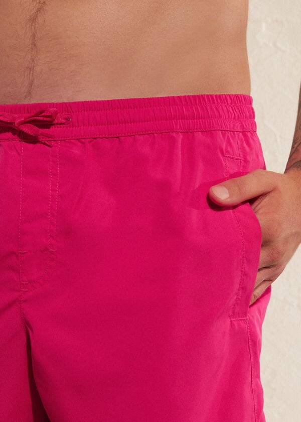 calzedonia formentera sport herren-badehose pink