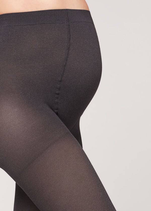 damen calzedonia umstandsstrumpfhose 60 denier grau