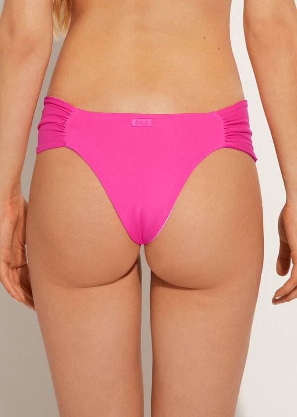 calzedonia brazilian indonesia eco damen-bikinihose pink