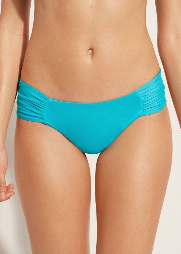 türkisgrüne calzedonia brazilian indonesia eco damen-bikinihose