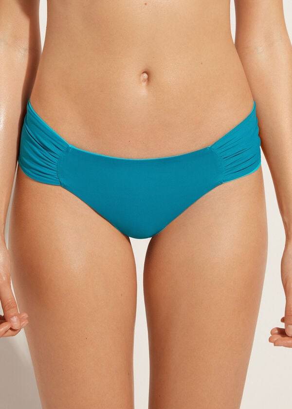 türkisgrüne calzedonia brazilian indonesia eco damen-bikinihose