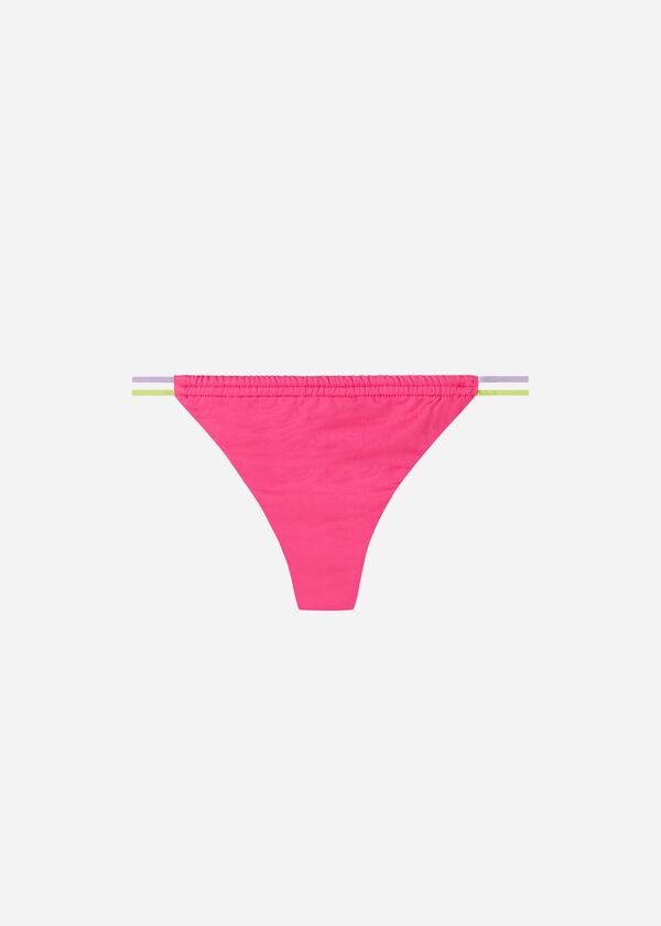calzedonia brazilian string tokyo eco damen-bikinihose pink