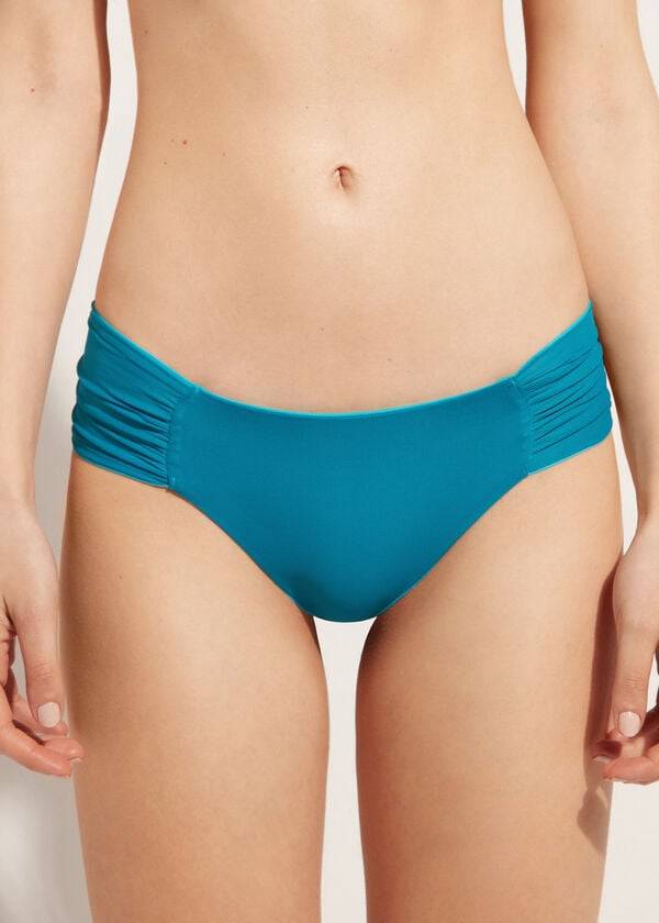 calzedonia indonesia eco rosa bikinihose für damen türkis