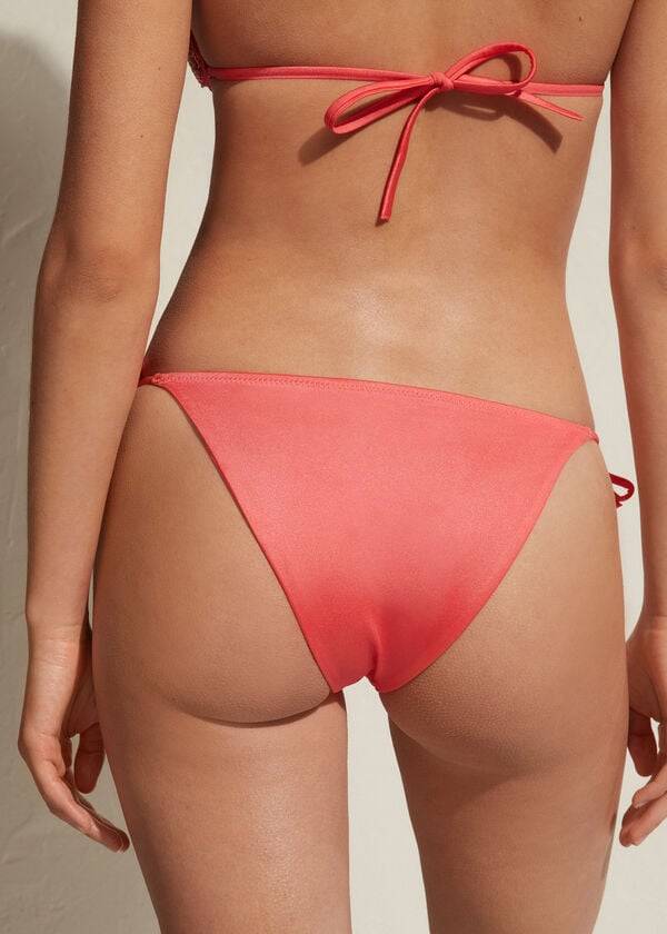 calzedonia string-bikinihose cannes für damen rosa