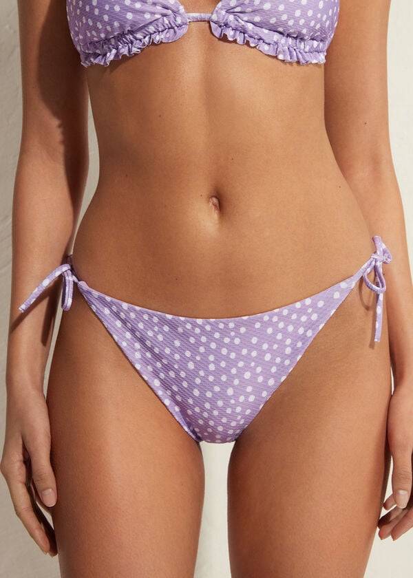 lila calzedonia string cipro damen-bikinihose