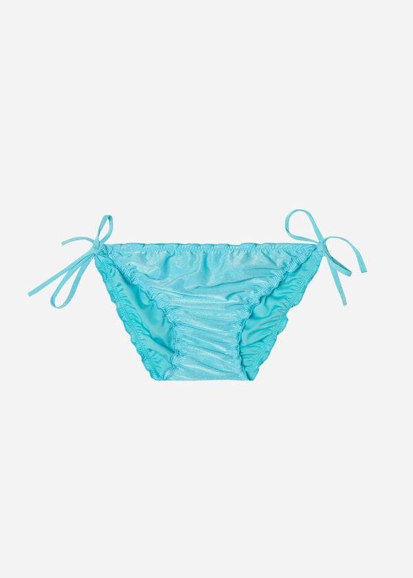 türkisfarbene calzedonia string formentera damen-bikinihose