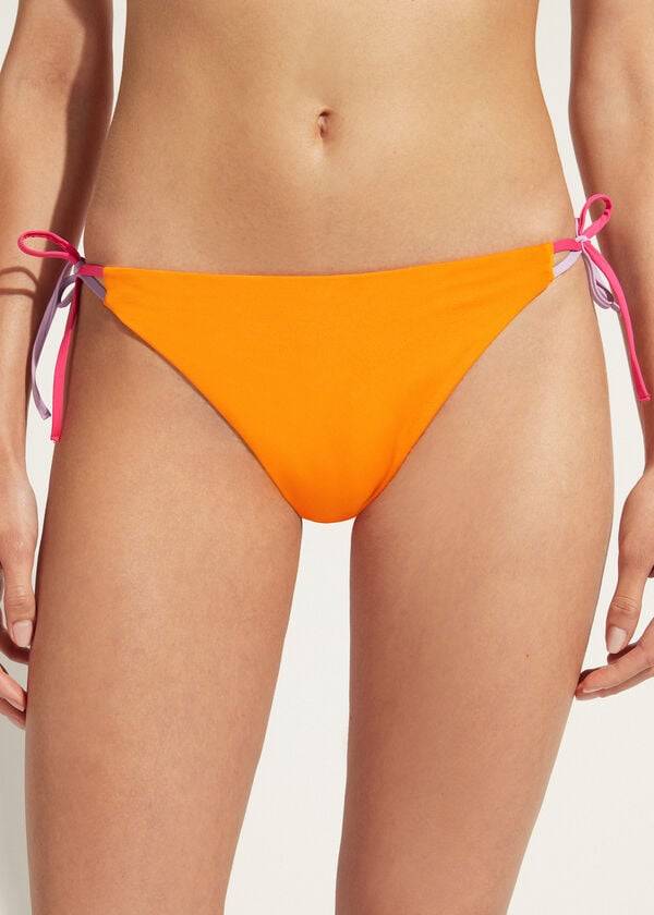 calzedonia string tokyo damen-bikinihose orange