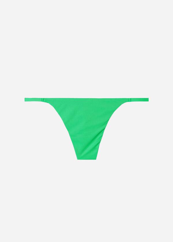 calzedonia thong indonesia eco damen-bikinihose grün