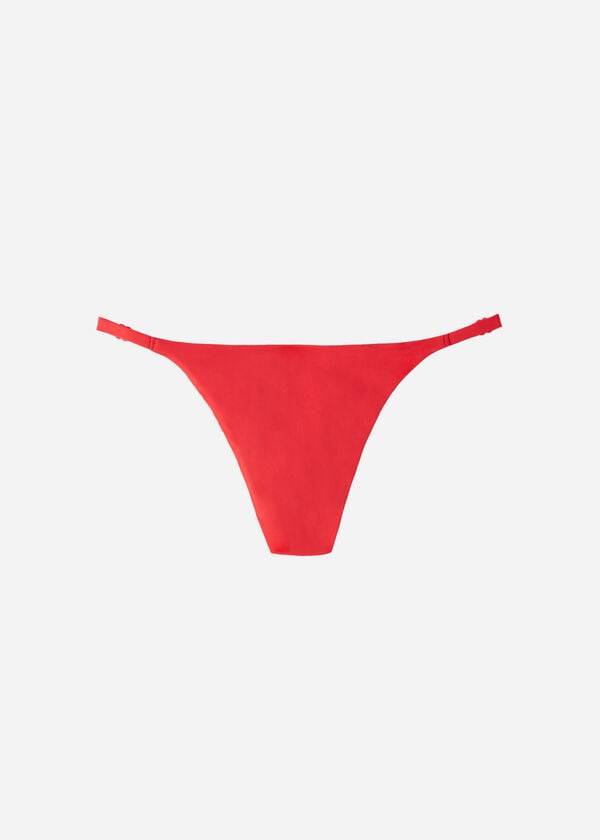 calzedonia thong indonesia eco damen-bikinihose rot