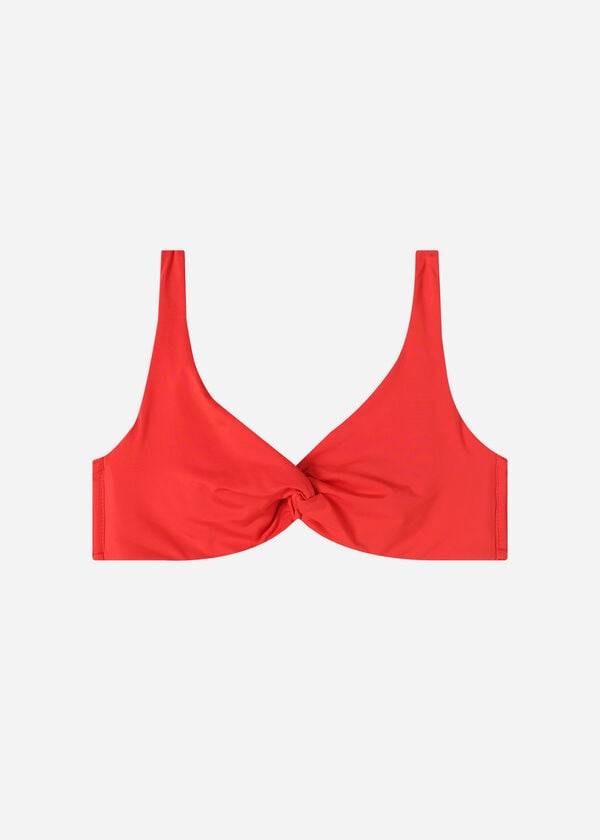 rote calzedonia balconette indonesia eco damen-bikinioberteile