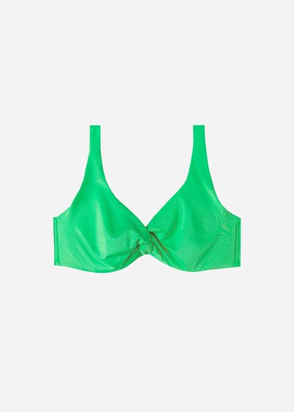 grüne calzedonia balconette indonesia eco cobey damen-bikinioberteile