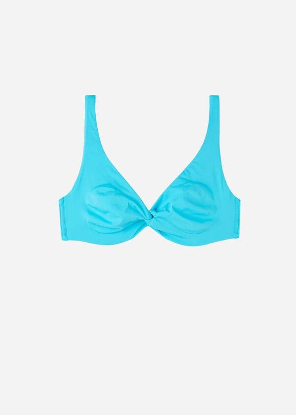 damen calzedonia balconette indonesia eco cobey bikinioberteil türkis