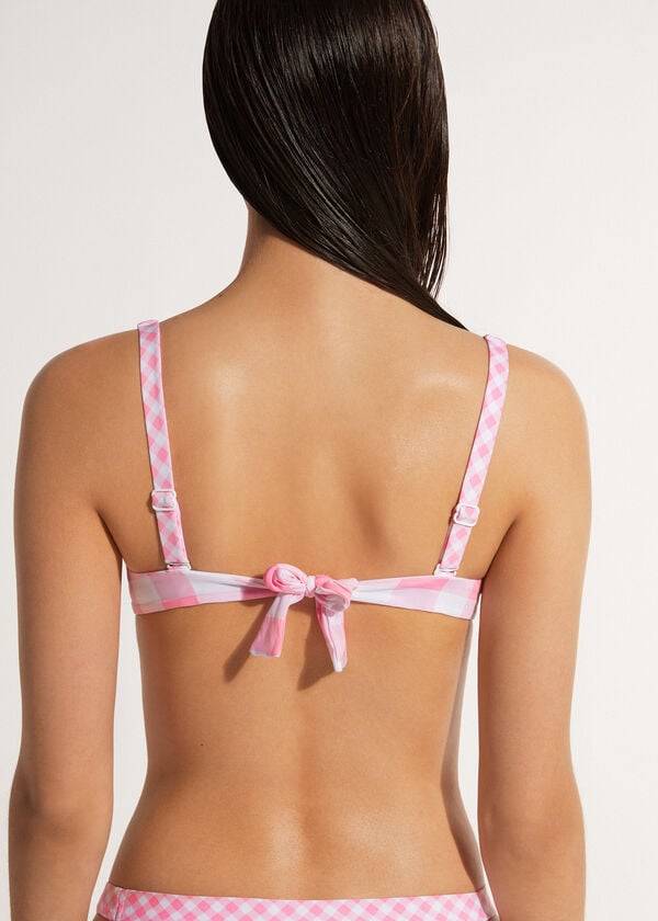 rosa calzedonia balconette lione damen-bikinioberteile