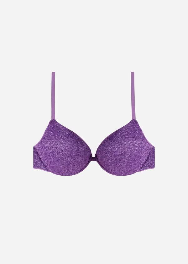 calzedonia gepolstertes push-up las vegas damen-bikini-oberteil lila