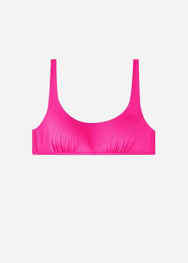 rosa damen-bikinioberteile im calzedonia tank style indonesia eco rosa