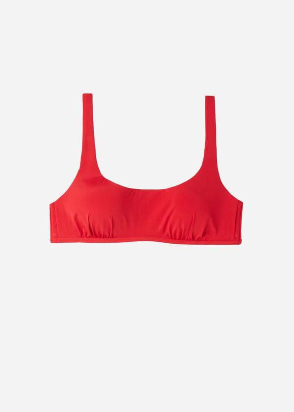 calzedonia tank-bikini-oberteil für damen indonesien rot