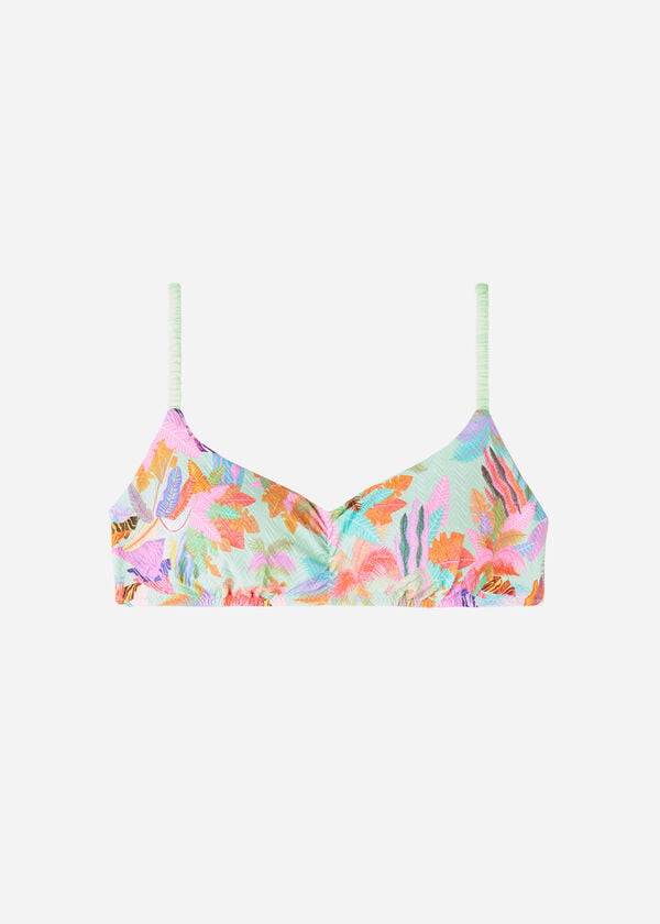 calzedonia tank-bikini-oberteil tahiti für damen grün
