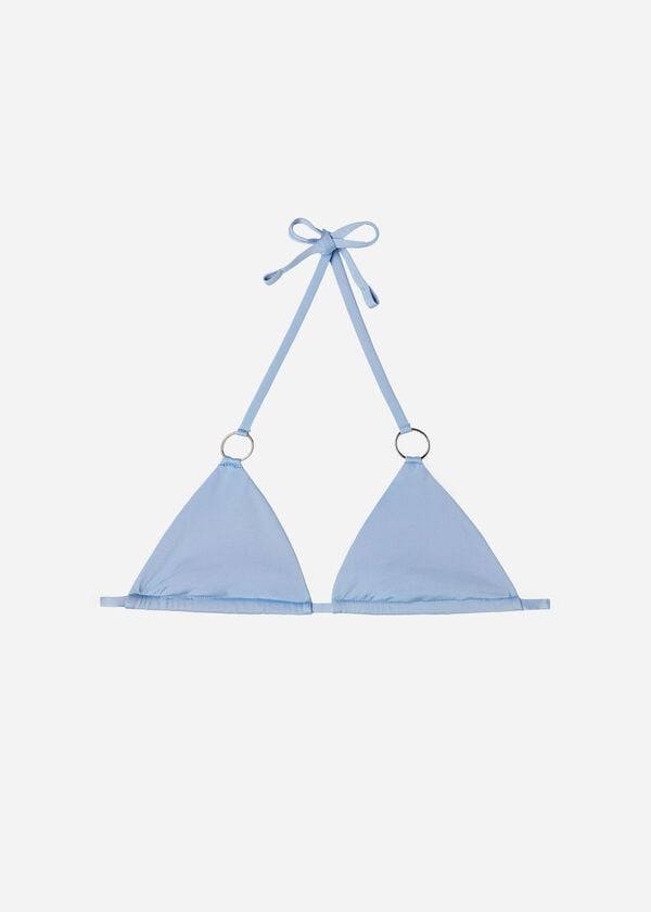 calzedonia triangel-bikini-oberteil für damen abu dhabi blau