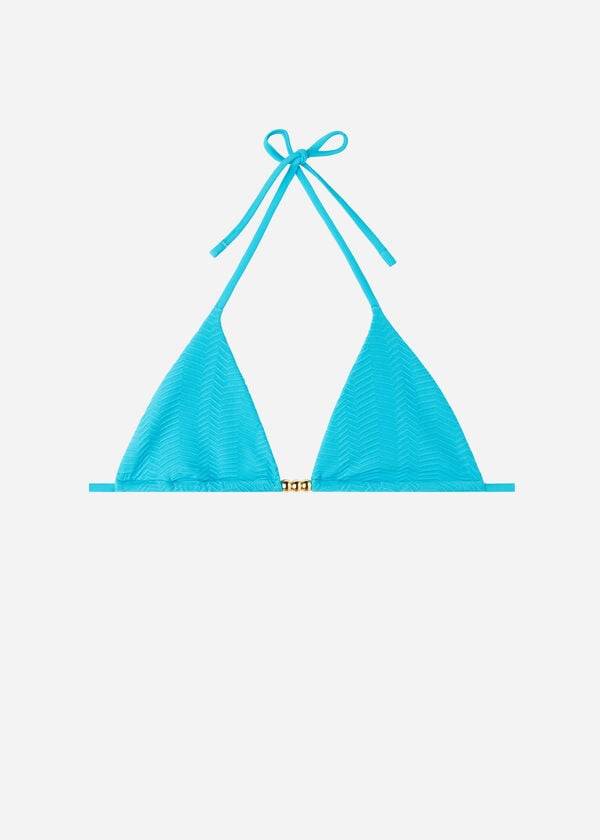 calzedonia triangel-bikini-oberteil casablanca für damen türkis