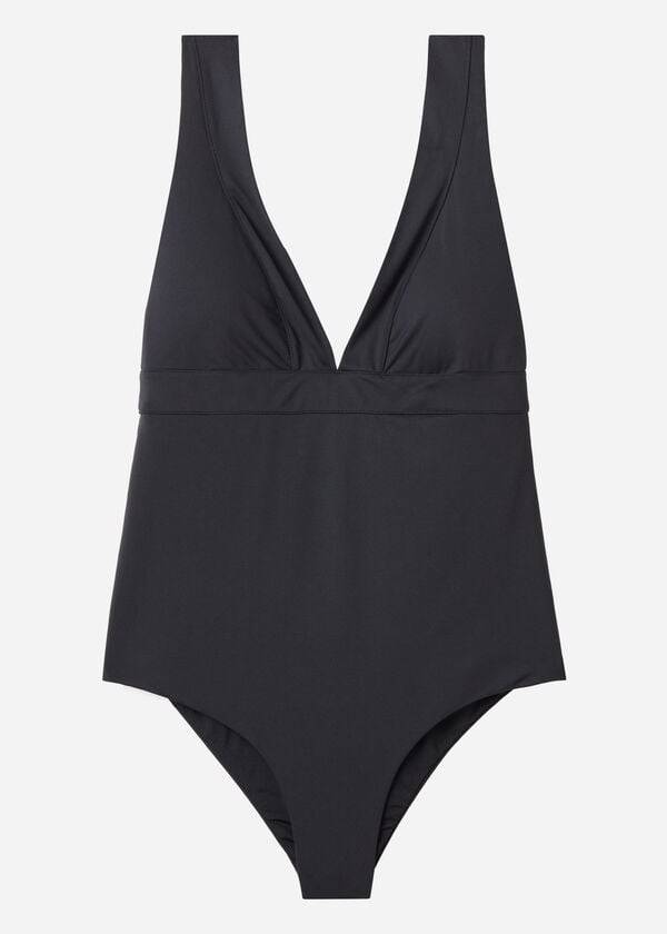 damen-badeanzug calzedonia paola schwarz